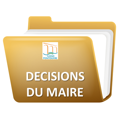 Décisions du maire
